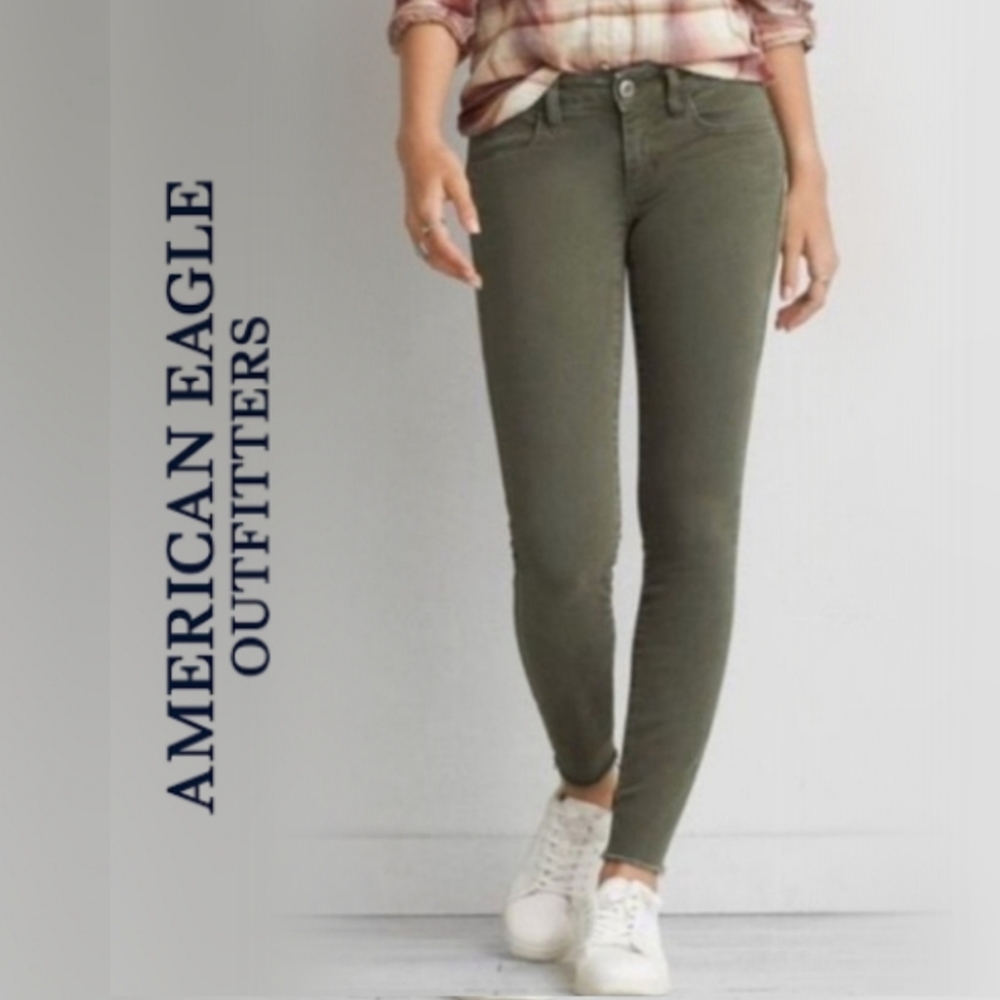 AEO Sateen Super Stretch Jegging